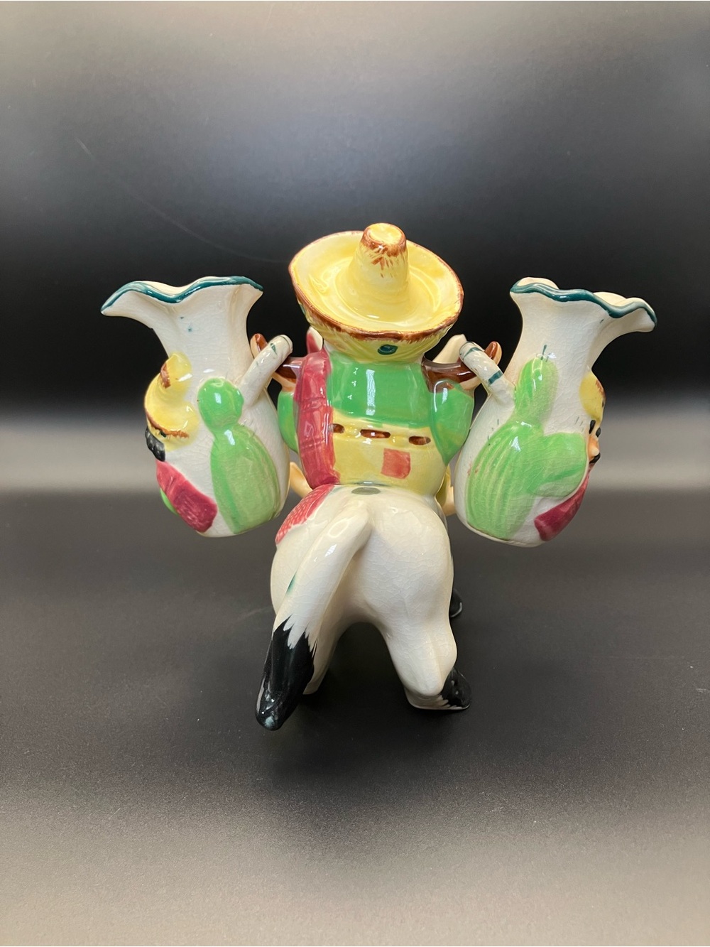 Vintage Japan Donkey with Rider Oil & Vinegar Set - Picture 3 of 8